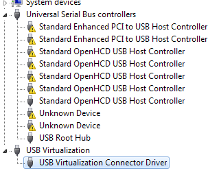 usb host controller windows 7